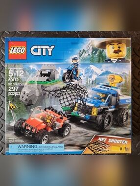 LEGO CITY 60172: Dirt Road Pursuit, New And Factory Sealed, Retired & Rare